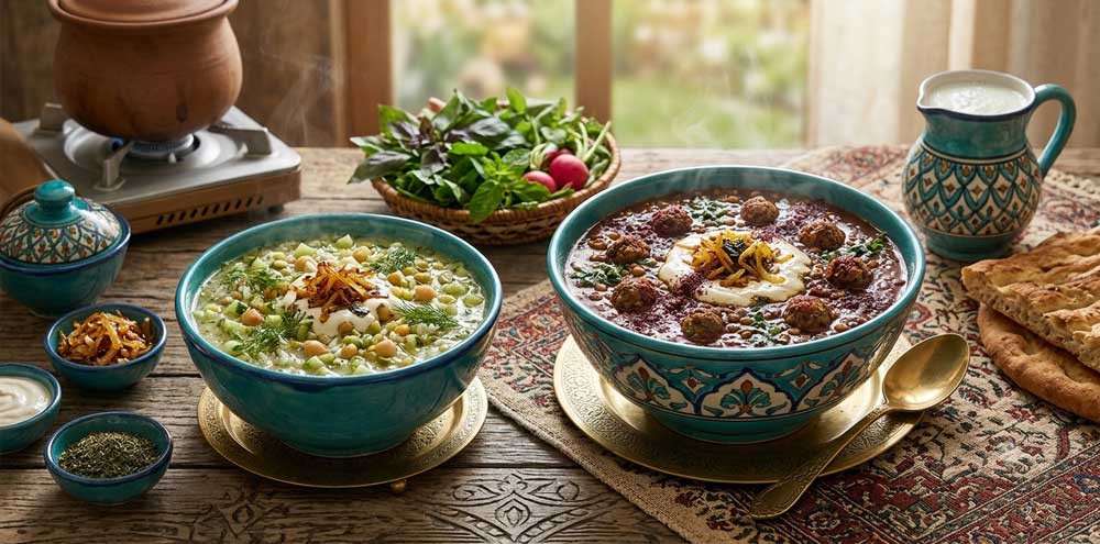 رازهای خوشمزهتر شدن آشهای سنتی ایرانی
