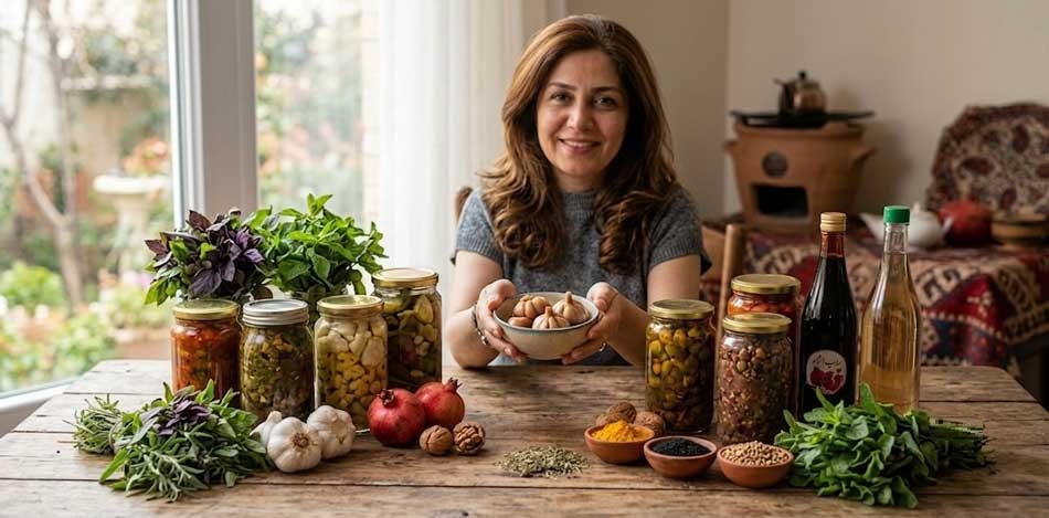 ترشیجات و چاشنیهای ارگانیک